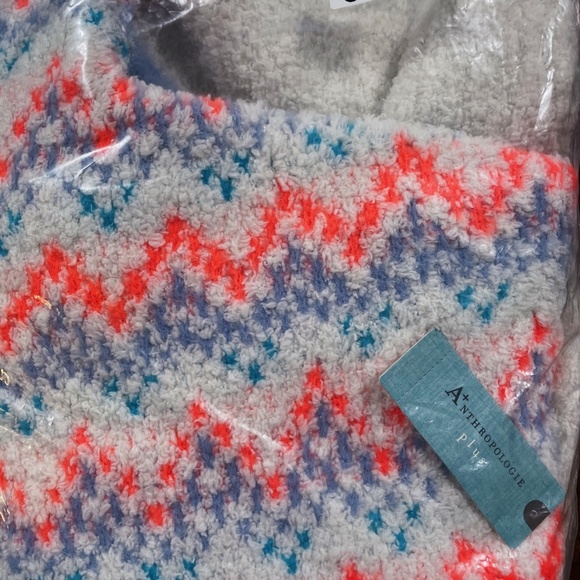 Anthropologie Chandail Selene Pilcro NWT SZ L, 1X, 2X - Picture 11 of 12